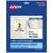 Avery Pearlized Ivory Rectangle Labels with Sure Feed Technology, Print-to-the-Edge, 7.75" x 3.25"